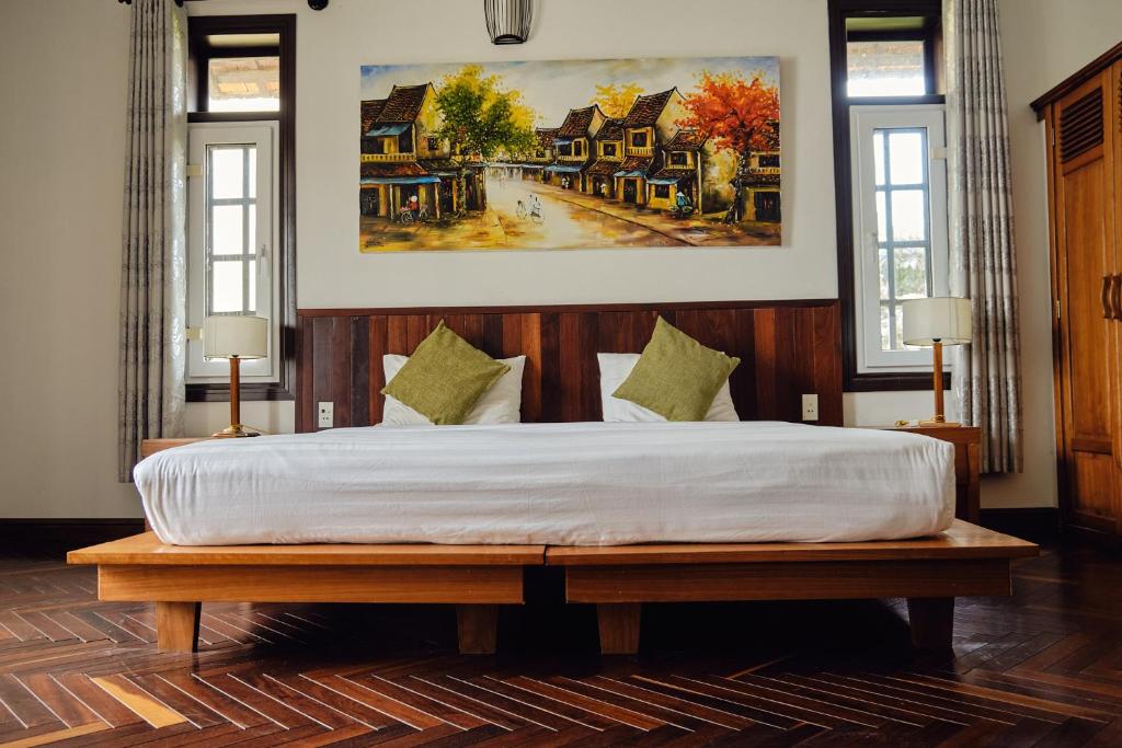 Hoi An Holiday Villa - Sala Familiar Con Vista Al Jardín