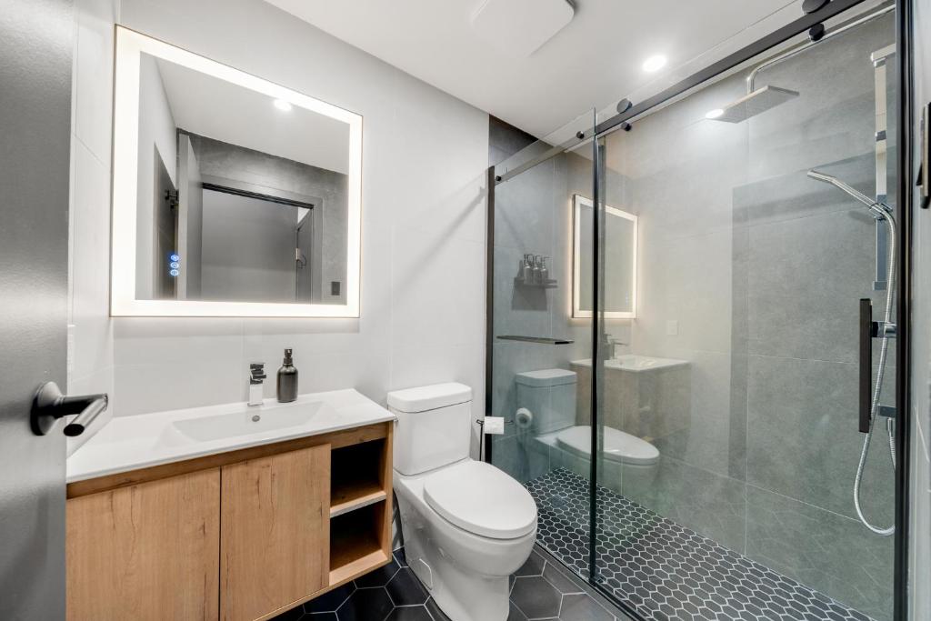Koupelna v ubytování Lift Hotel