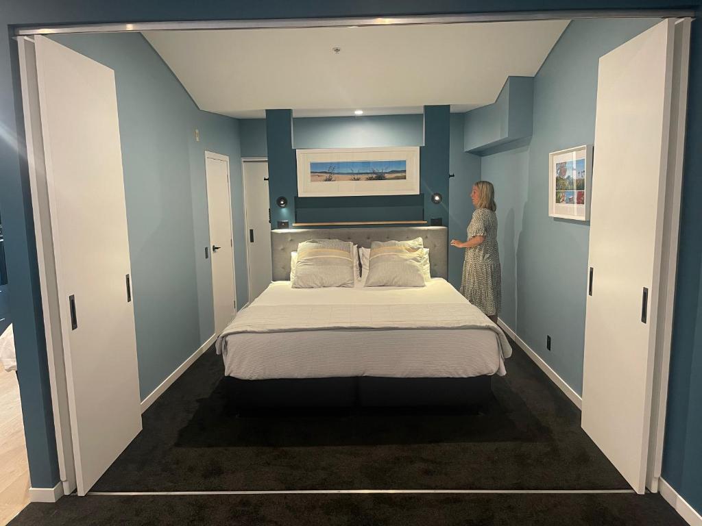 Penthouse apartment with stunning Harbour views - Resim 22