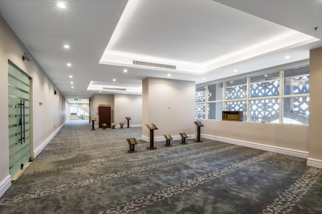 Fitness centrum a/nebo fitness zařízení v ubytování Elaf Qinwan Hotel