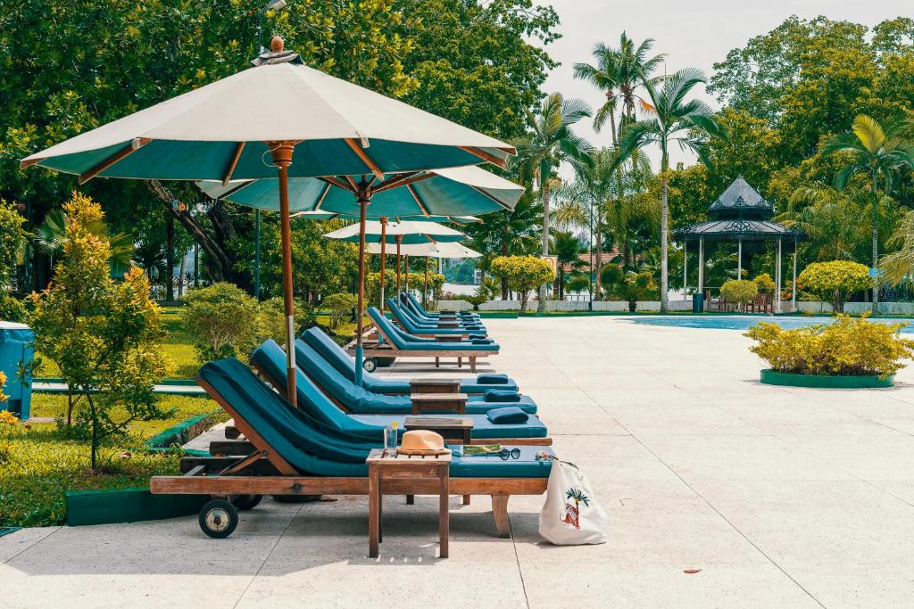 Zahrada ubytování Inya Lake Hotel Yangon