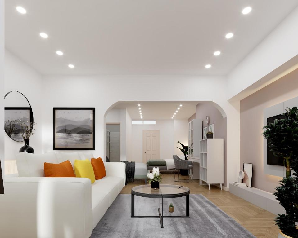 Χώρος καθιστικού στο Zoe At The Terrace Portsmouth