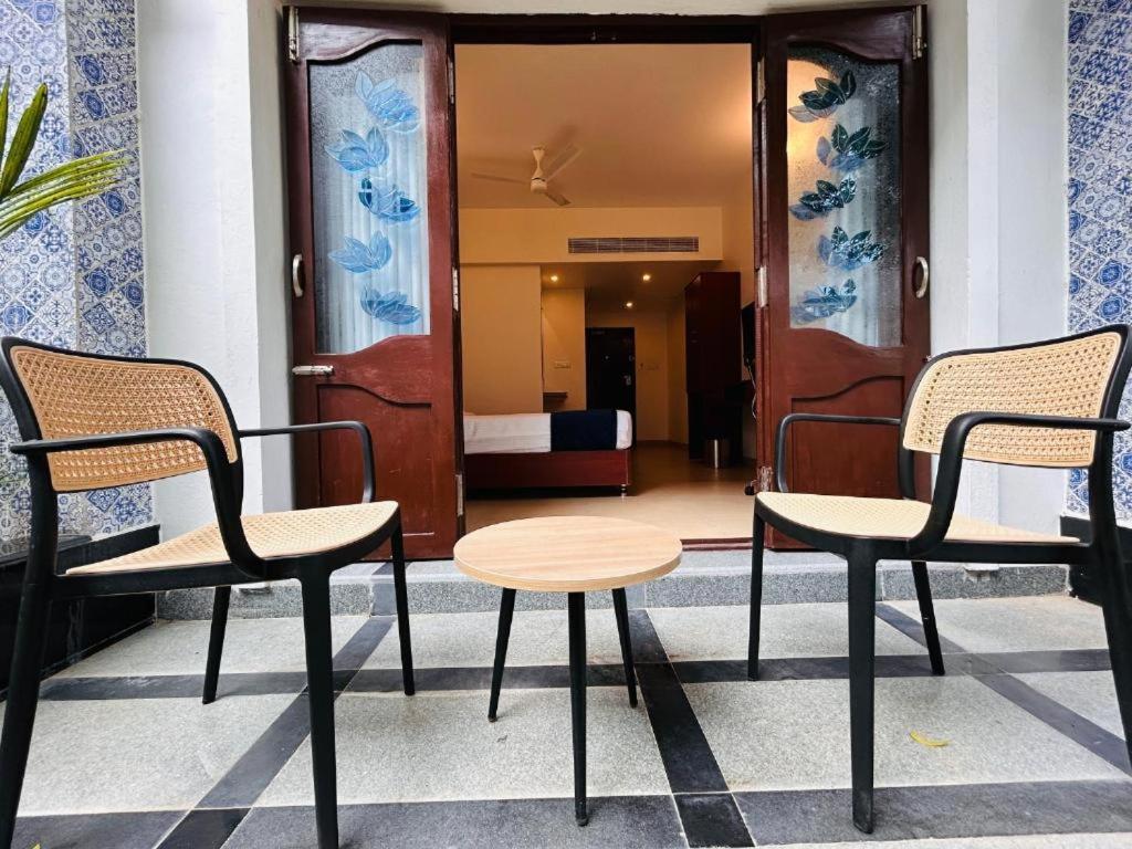 Posezení v ubytování Le MIAMI RESORT