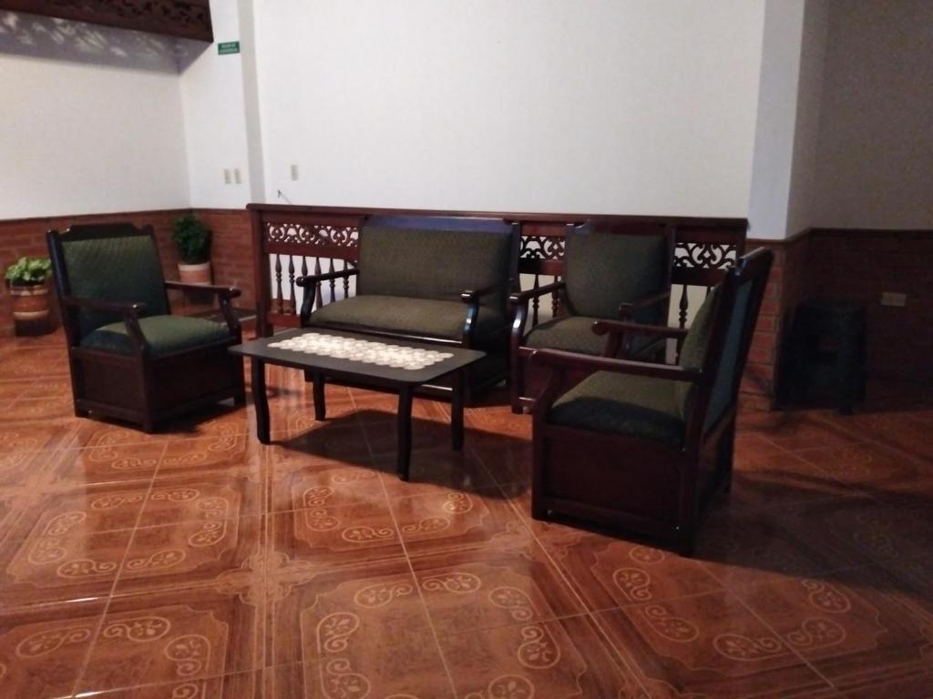Posezení v ubytování Vivienda turística Doña Barbara