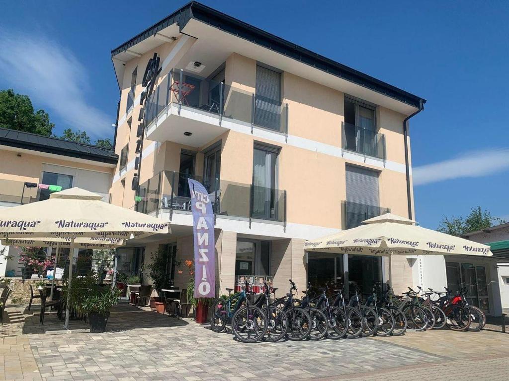Budova, v ktorej sa ubytovanie bed & breakfast nachádza