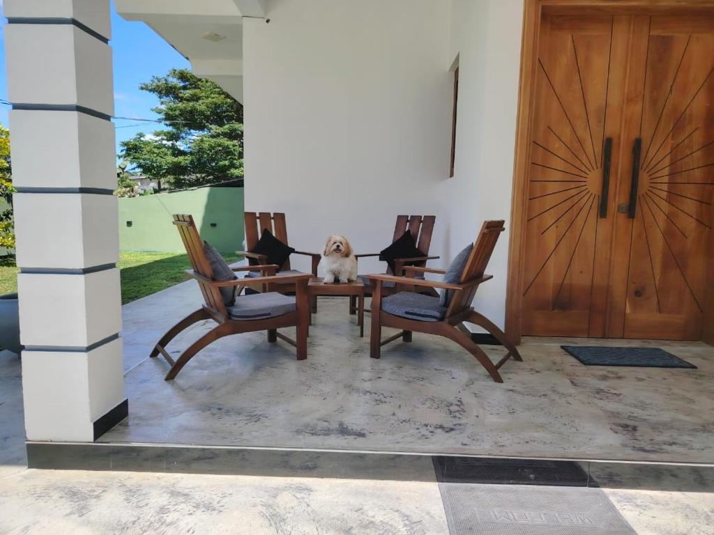 Patio nebo venkovní prostory v ubytování Banyan Scape Villa