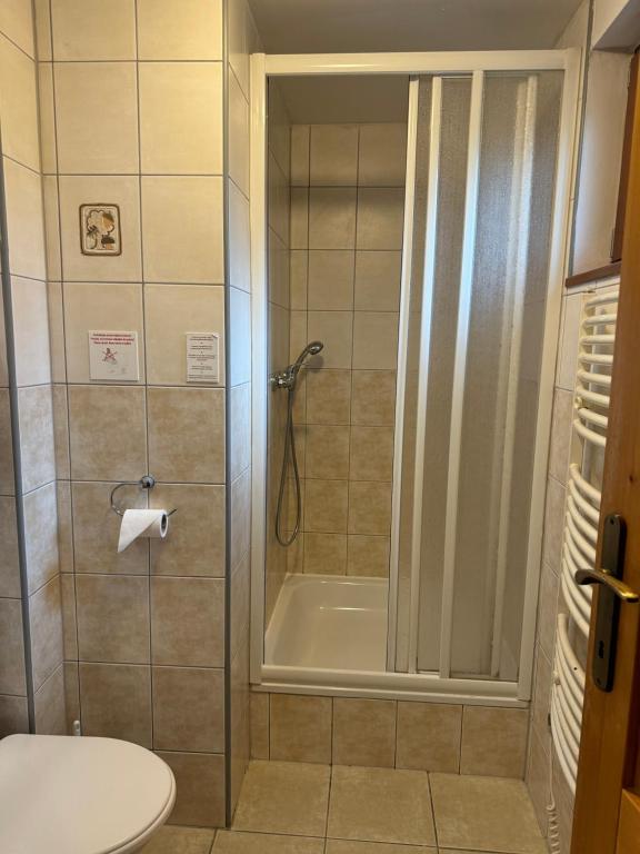 Kúpeľňa v ubytovaní Chaty Tatrytip Tatralandia