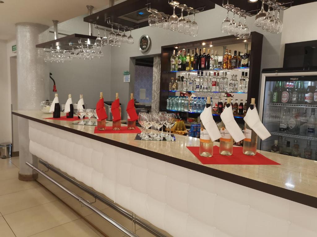 Nápoje v ubytování Hotel Nad Rzeczką