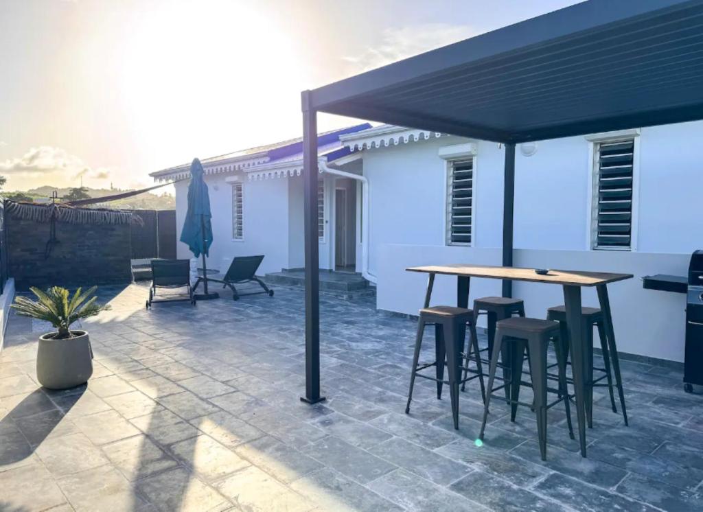 Balkón nebo terasa v ubytování Villa Pool & Beach Martinique