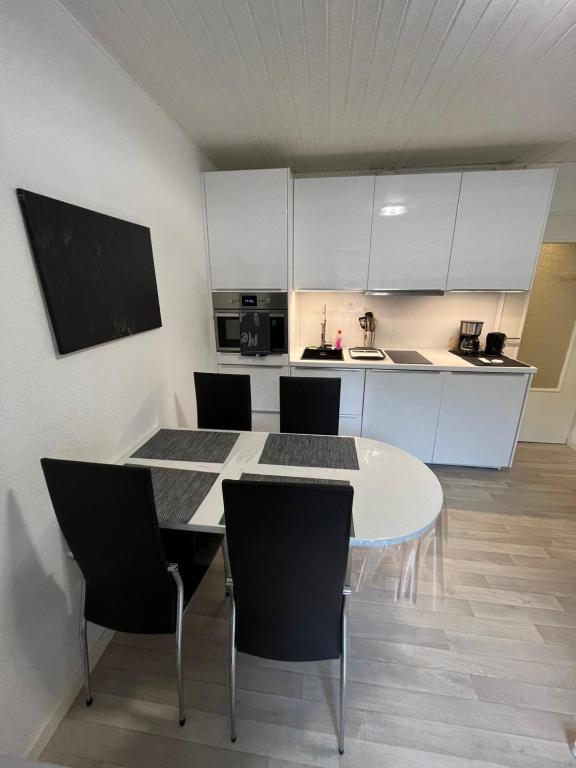 Η κουζίνα ή μικρή κουζίνα στο Appartment 4 personnes La Bresse