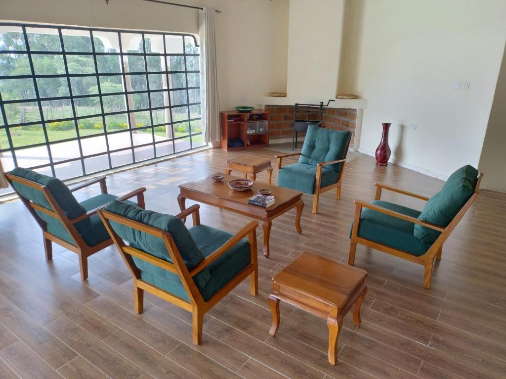 Posezení v ubytování Rijema Lodge