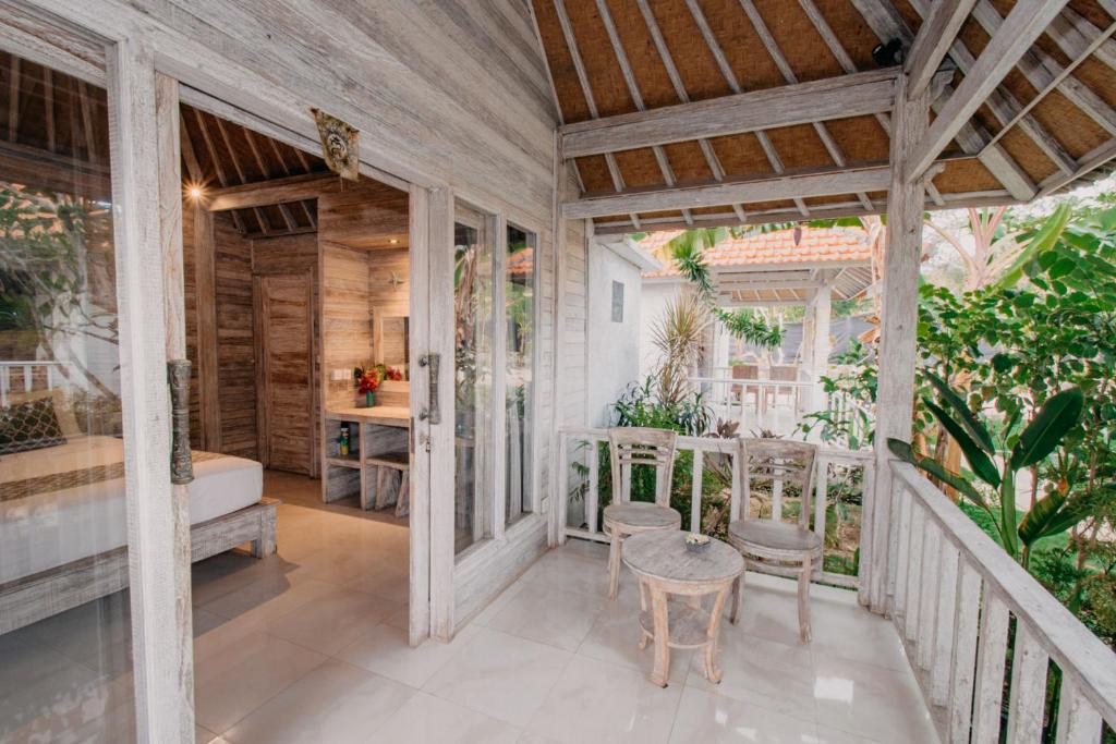 Zahrada ubytování Lebaoh Nusa Cottage
