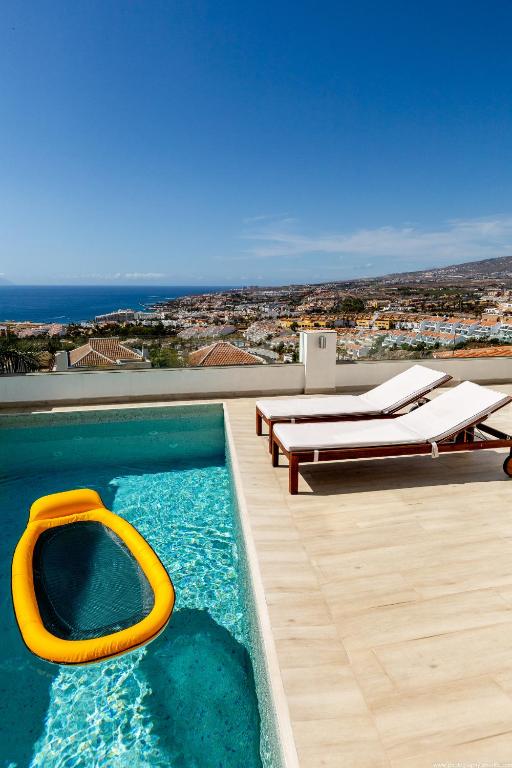 Ocean View heated pool villa