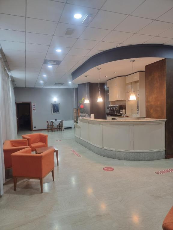 Posezení v ubytování Aba Hotel