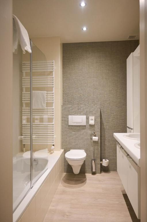 Koupelna v ubytování Hotel Essenza