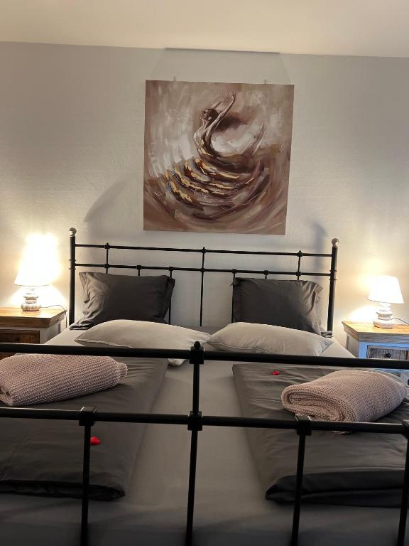 Postel nebo postele na pokoji v ubytování El Destino Apartments