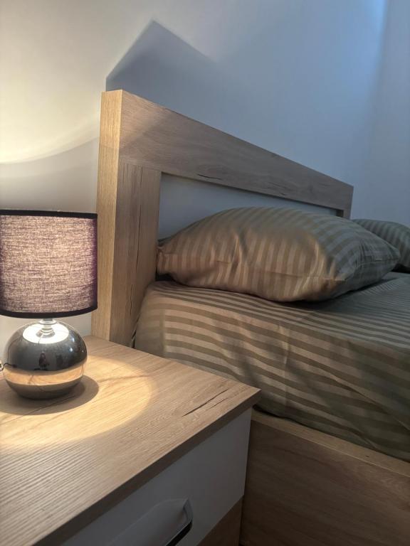 Postel nebo postele na pokoji v ubytování Residency appartment