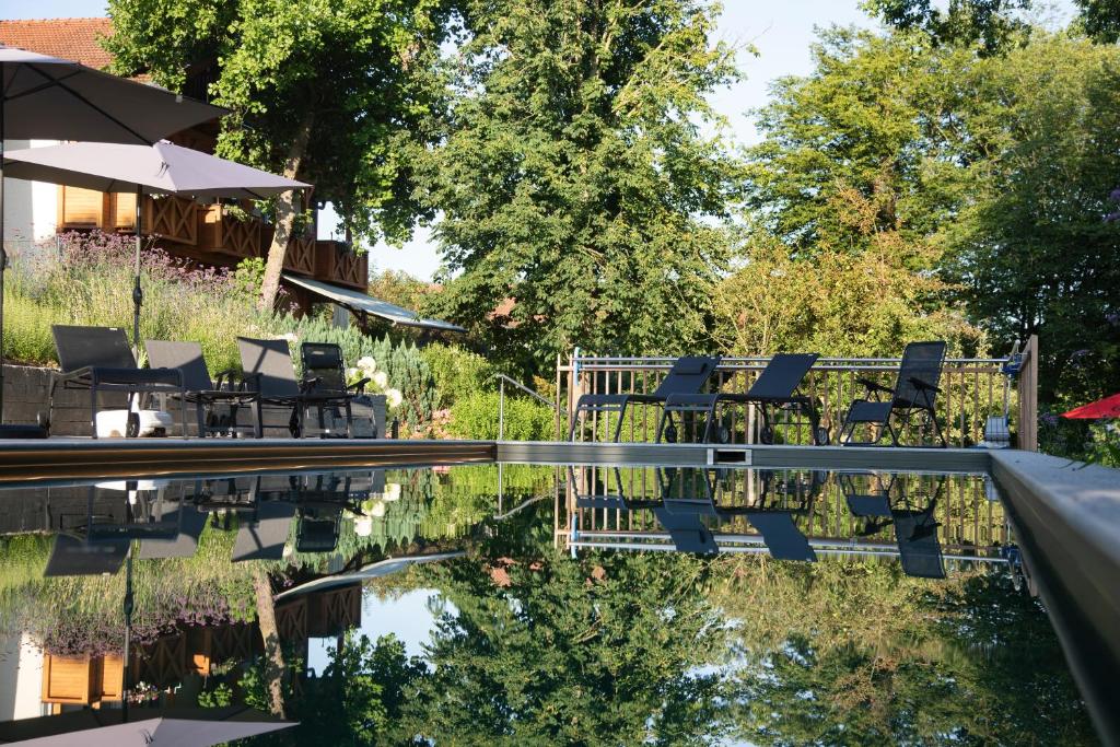 Zahrada ubytování Hotel Quellenhof