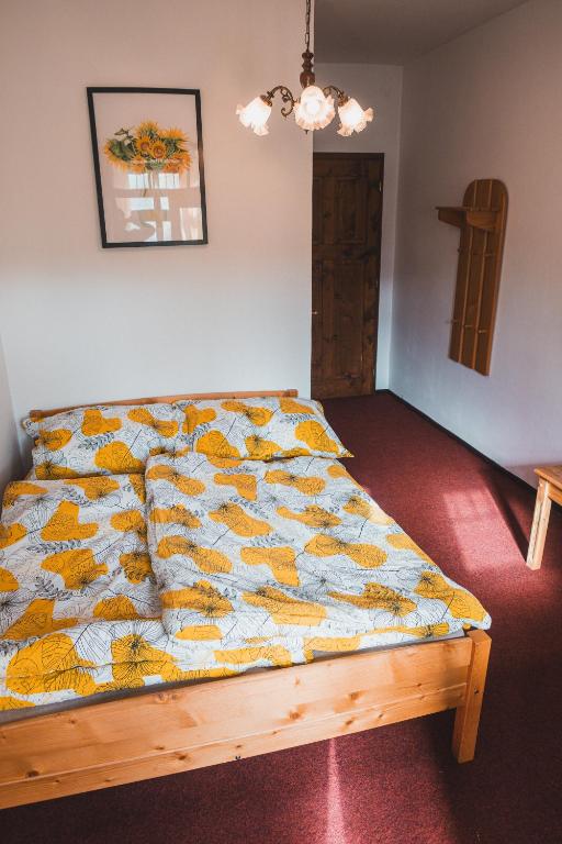 Postel nebo postele na pokoji v ubytování Vila Anobis