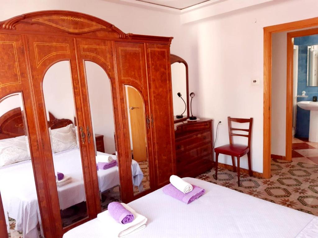 Postel nebo postele na pokoji v ubytování Apartamento Vernissa