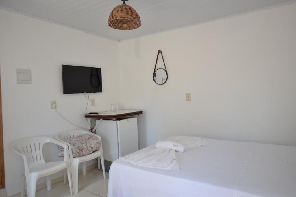 Uma cama ou camas num quarto em Villa Di Loire