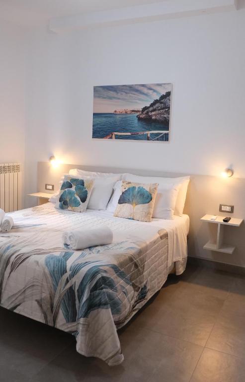 Postel nebo postele na pokoji v ubytování Biscotti s room