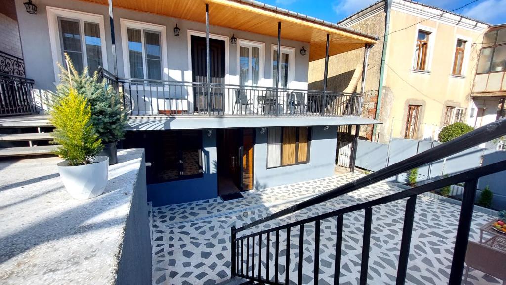 Balkón nebo terasa v ubytování Akelvani Guest House
