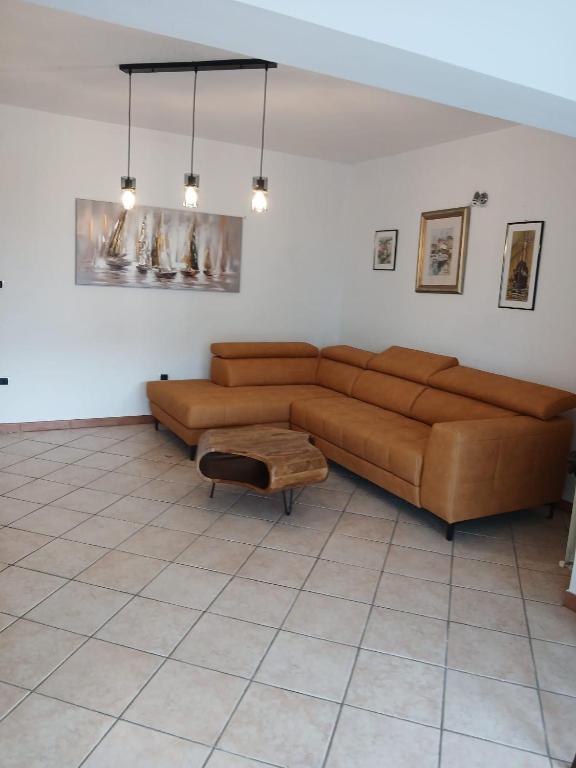 Posezení v ubytování Apartman Lavanda