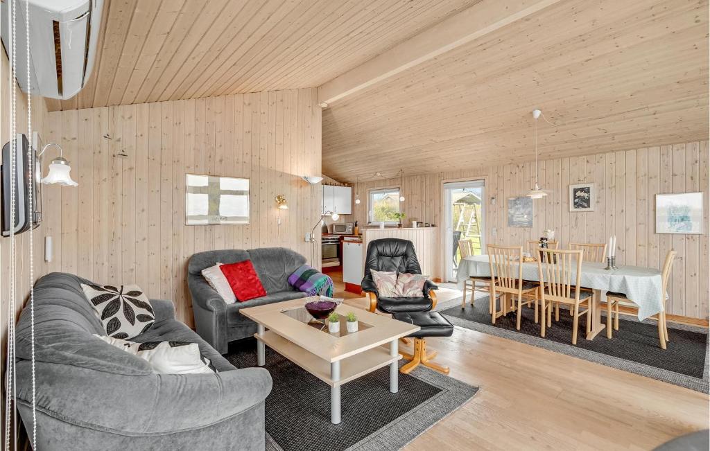 Posezení v ubytování Holiday Home Hannesvej V