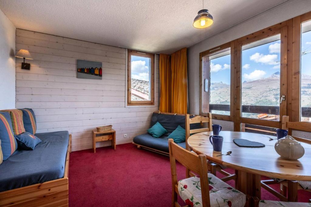 Χώρος καθιστικού στο Résidence La Boussole - Studio cabine pour 3 personnes de 22m² MAE-0471