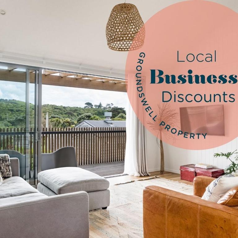 Fotografija v galeriji nastanitve Wainui Landing Apartment 1 v mestu Raglan