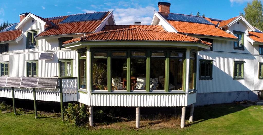 Budova, kde se bed and breakfast nachází