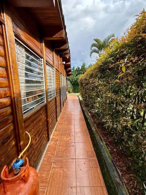 Zahrada ubytování Cabaña en Copacabana
