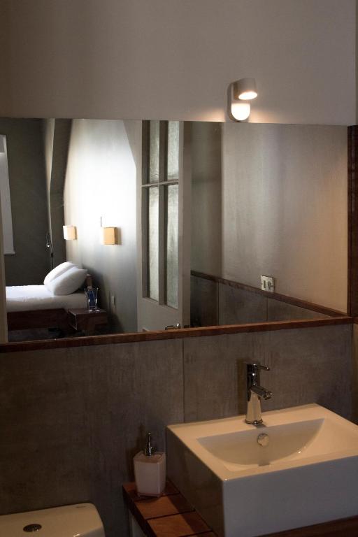 Koupelna v ubytování El Navegante B&B