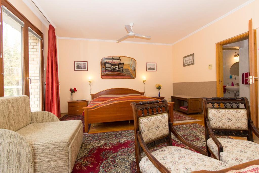 Postel nebo postele na pokoji v ubytování Budavar Bed and Breakfast
