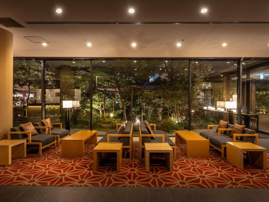 Posezení v ubytování Loisir Hotel Classic Garden Kyoto Sanjo