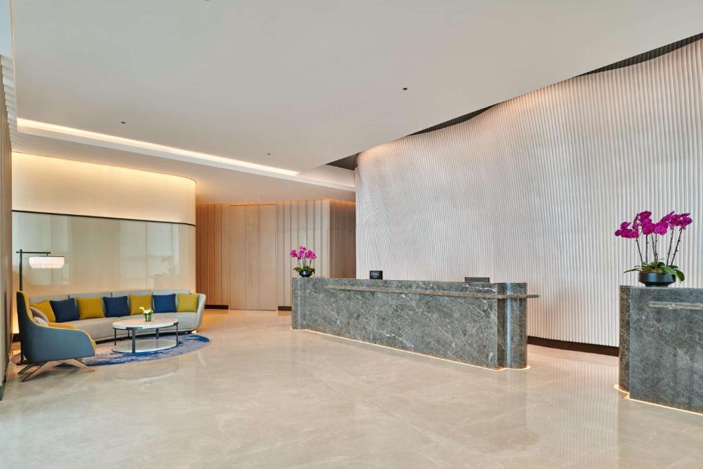 Posezení v ubytování DoubleTree by Hilton Zhuhai Hengqin
