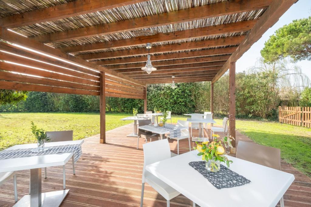 Vonkajšia záhrada v ubytovaní B&B Borgo di Pratavecchie