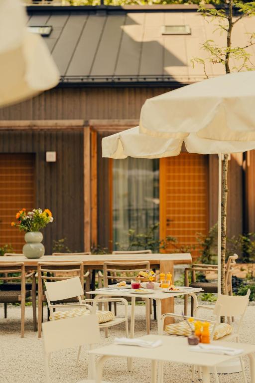 Restaurace v ubytování Design Hotel zum Hirschen Salzburg