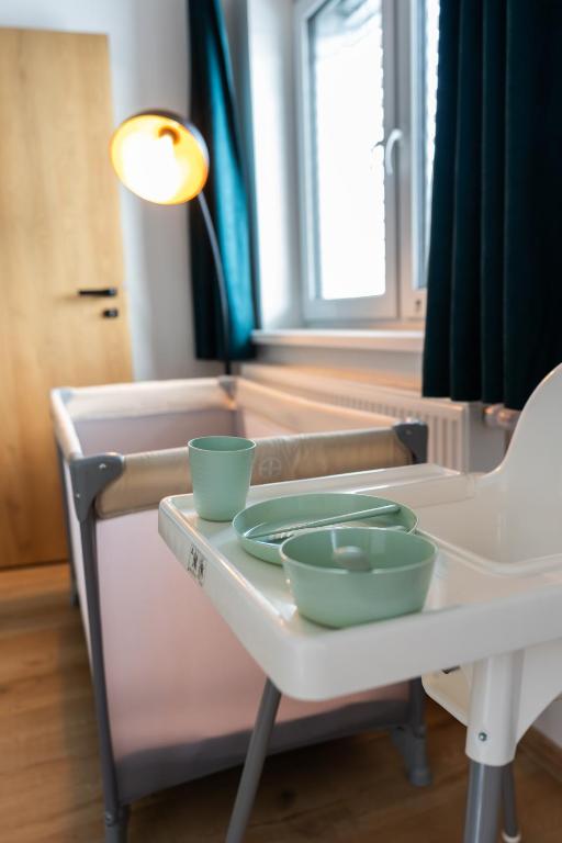 Postel nebo postele na pokoji v ubytování Aparthotel Rýbrcoul
