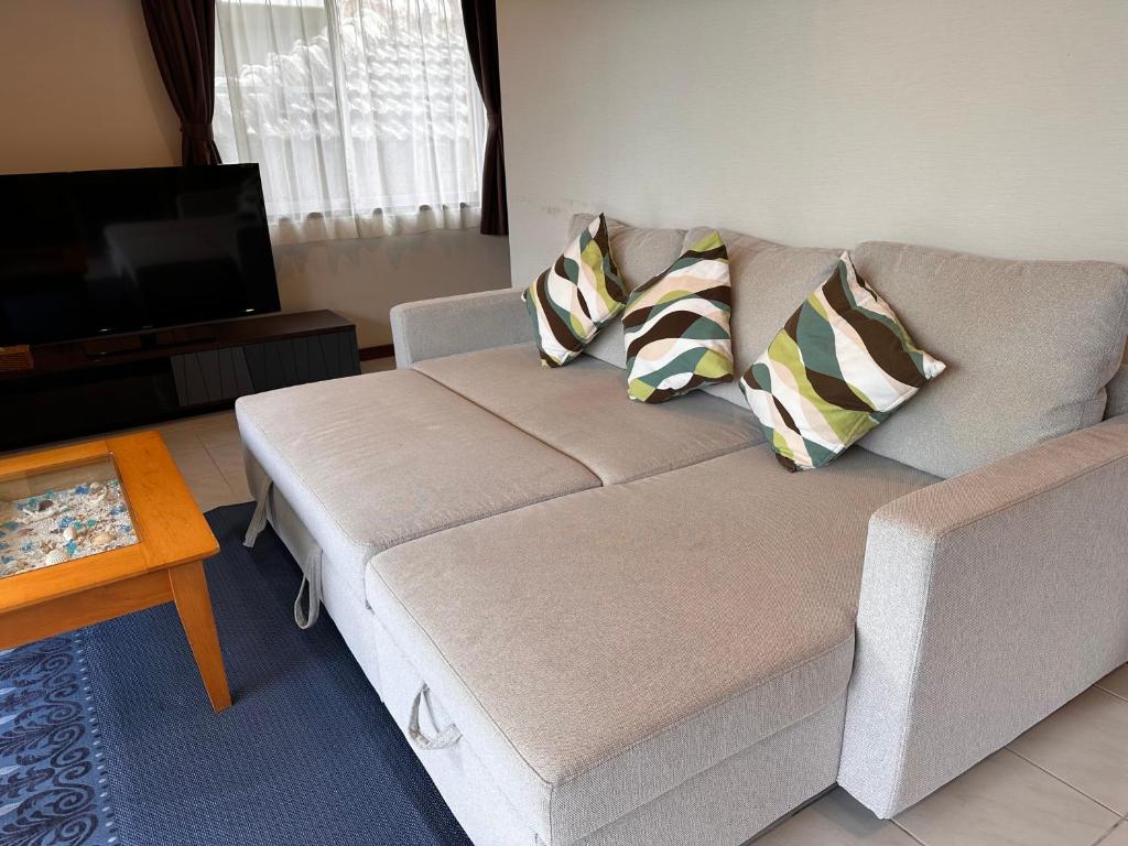 Posezení v ubytování Arimabaru Beach Resort