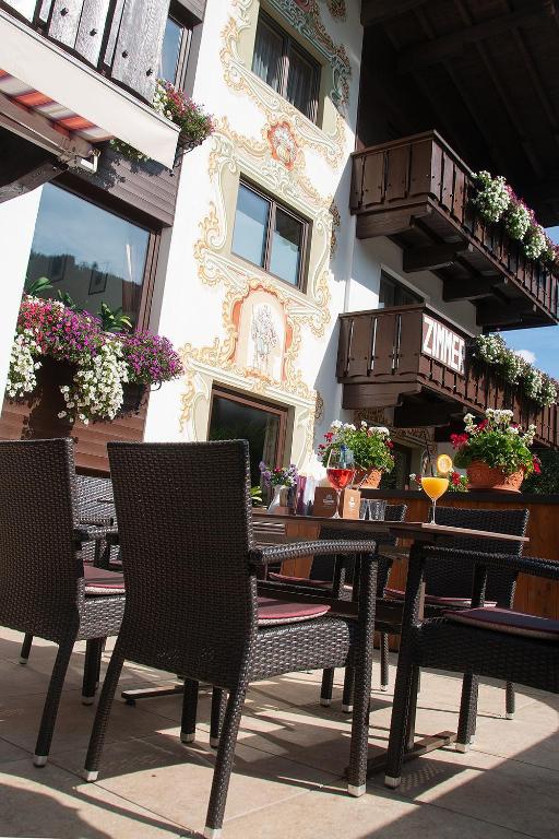 Balkón nebo terasa v ubytování Gasthof Riederhof
