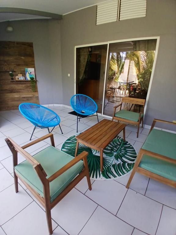 Posezení v ubytování Ti Repos Martinique - maison avec Spa