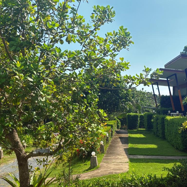 Zahrada ubytování Serene Lanta Resort