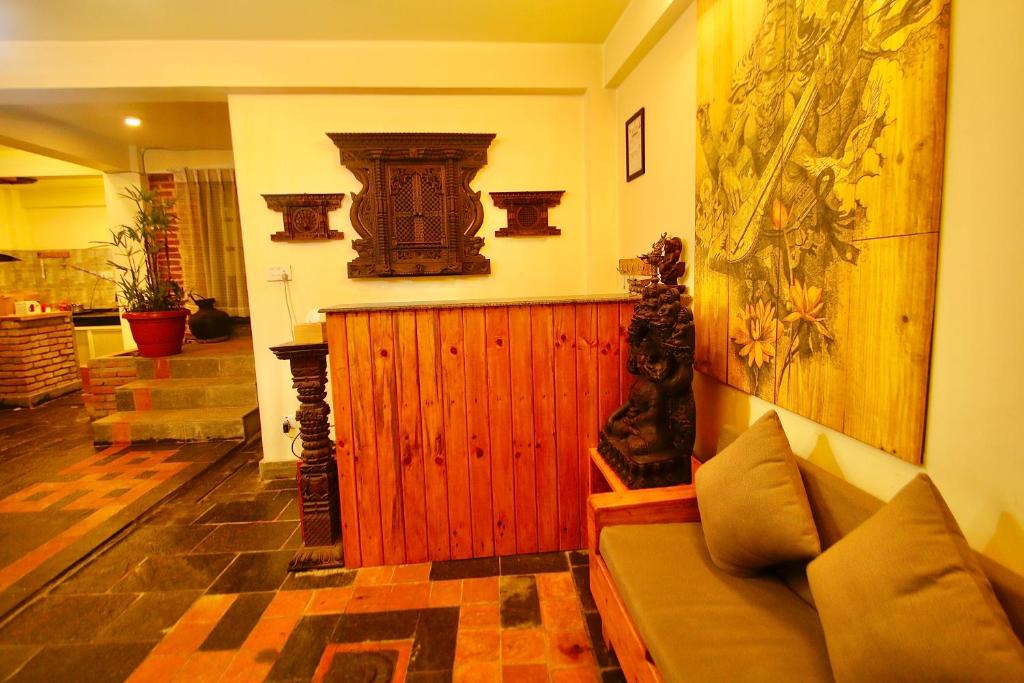 Posezení v ubytování Lumwoh Guest House