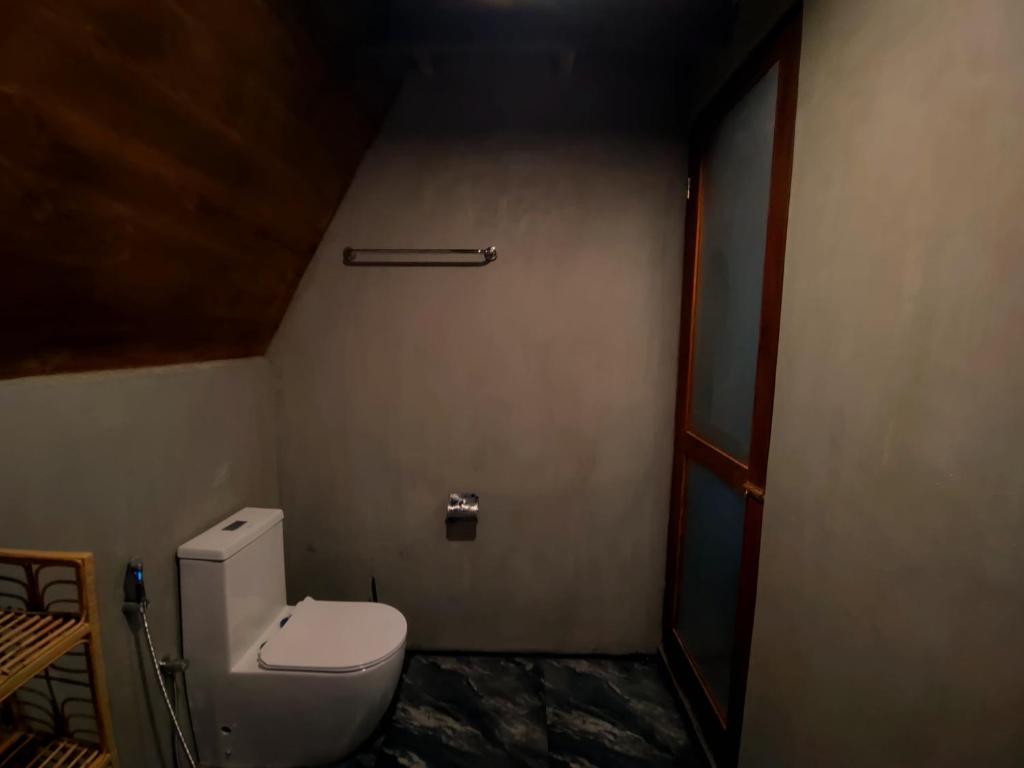 Koupelna v ubytování Syara villa