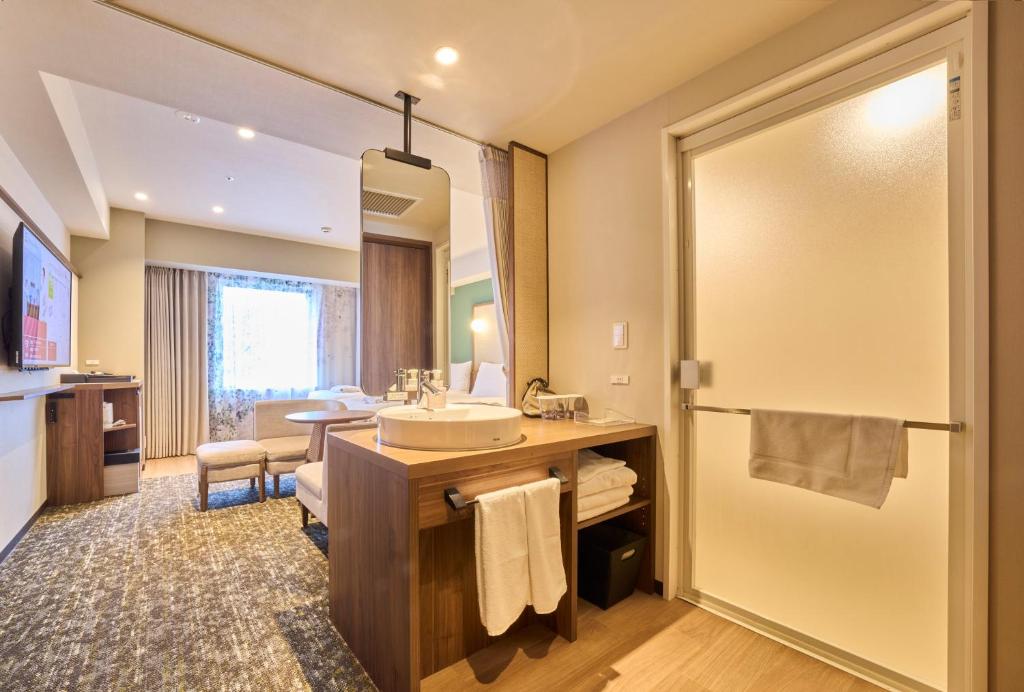 Koupelna v ubytování Keisei Richmond Hotel Tokyo Kinshicho