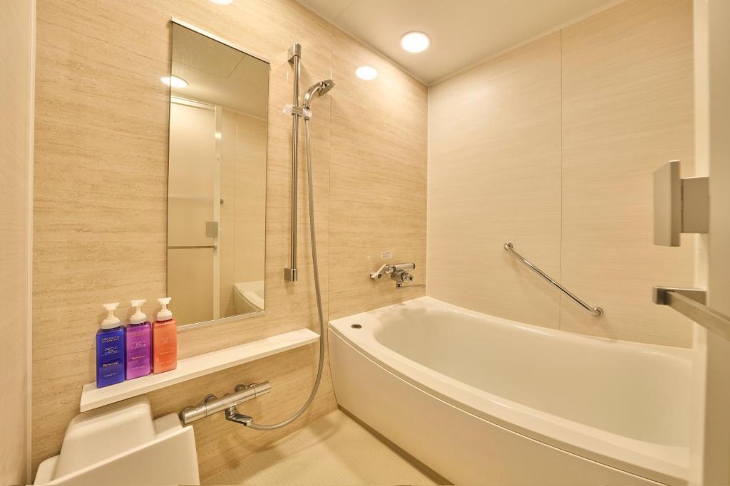 Koupelna v ubytování Keisei Richmond Hotel Tokyo Kinshicho