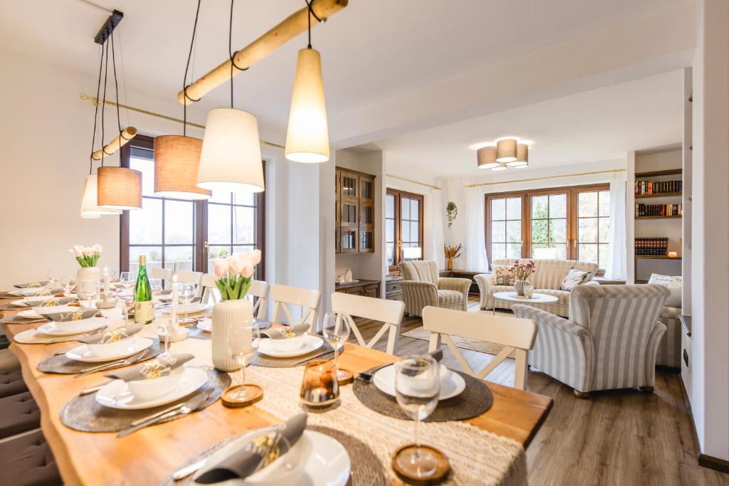 Χώρος καθιστικού στο Ferienhaus Wilde 7