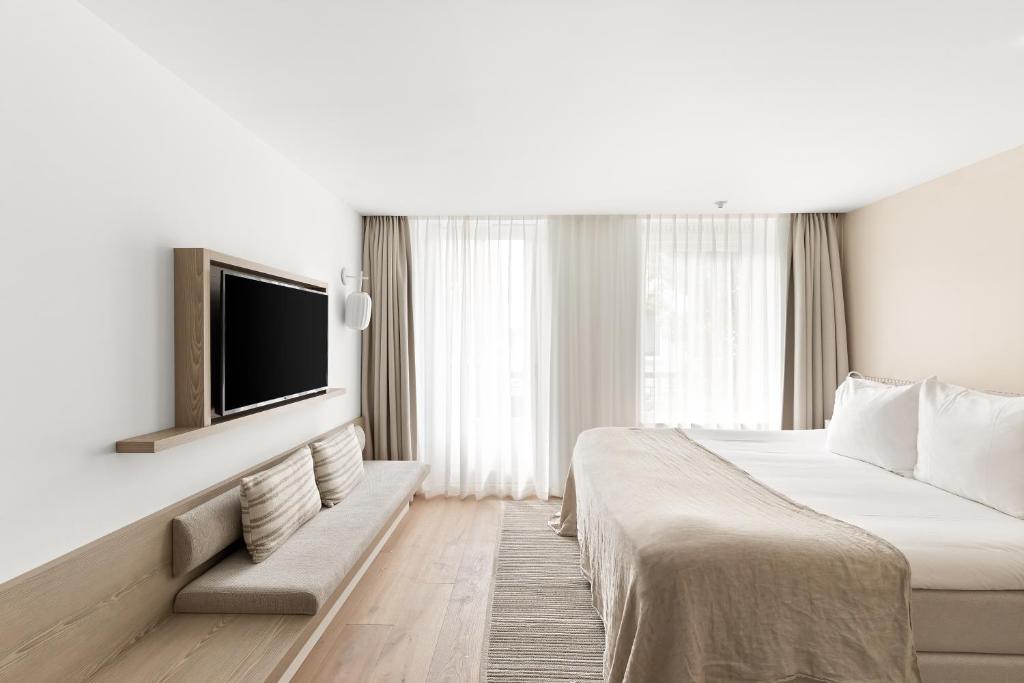 Postel nebo postele na pokoji v ubytování Hotel Bommelje